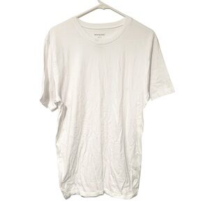 Tommy John Men’s Size XL White Cotton Basics Short Sleeve Crewneck Tshirt